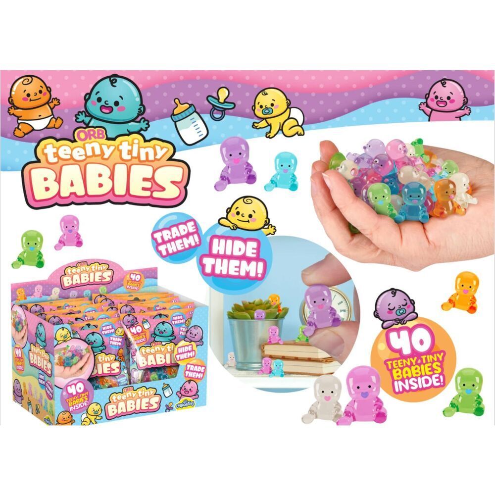 ORB Teeny Tiny Babies Miniature Collectible Novelty Toys